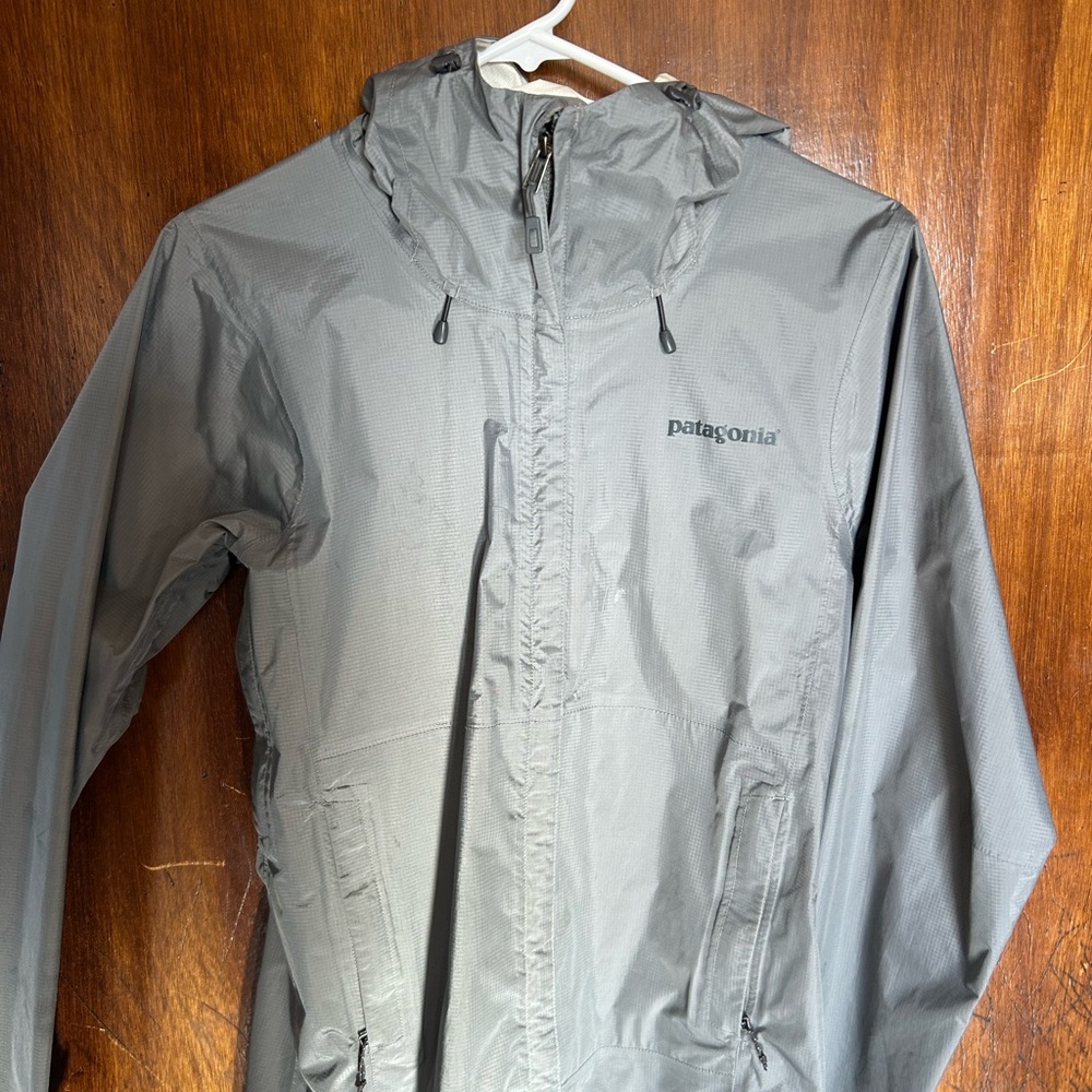 Patagonia Gray Hooded Jacket